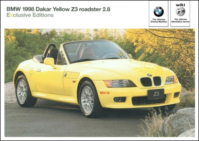 1998 BMW Z3 Roadster Individual
